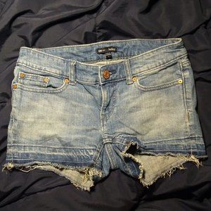 denim shorts